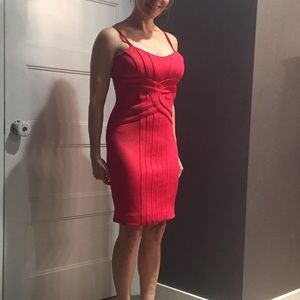 Sexy red hot party dress